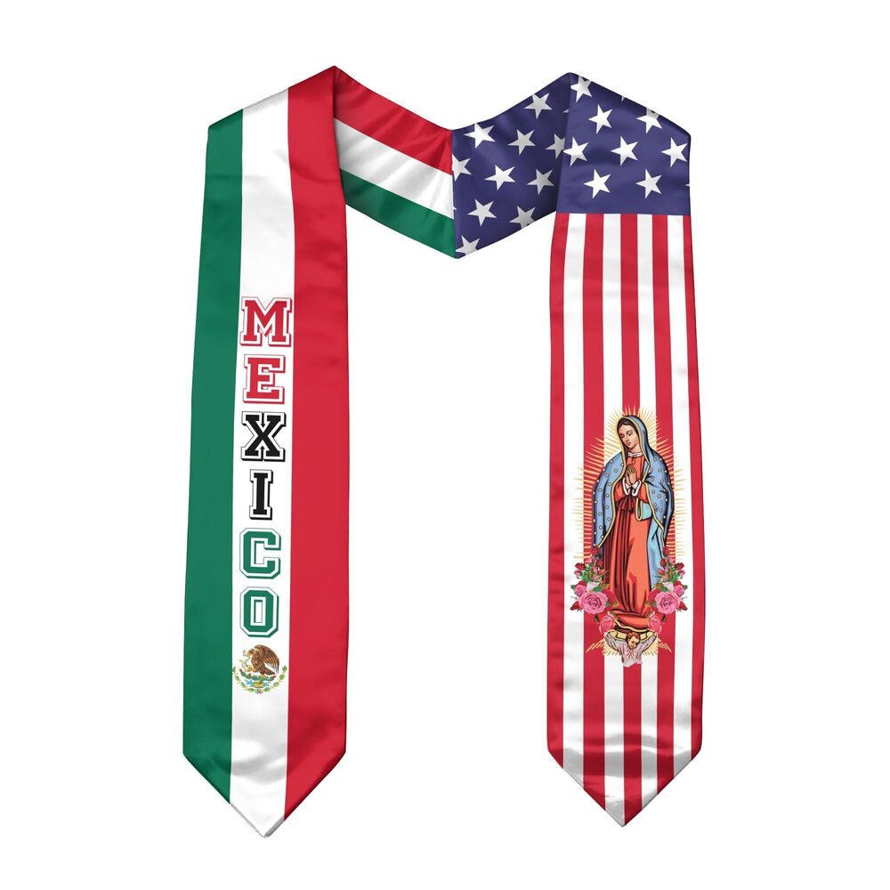 5822 Mexican Graduation Sash, Mexico Graduation Stole 2025, Mexican